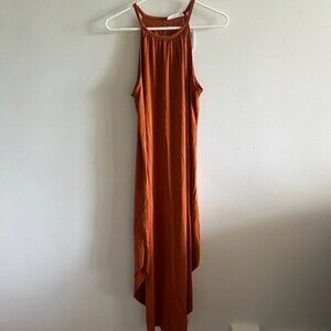 double zero rust colored dress NWT / midi length